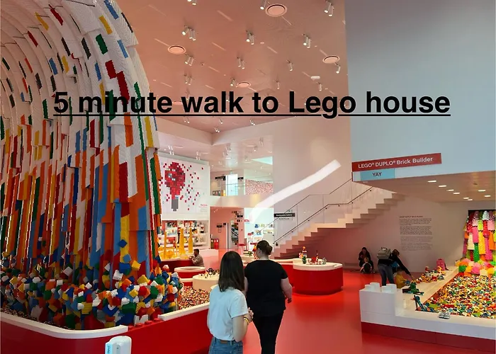 Apartament 300meter Walk To Lego House - 70m2 With Garden *